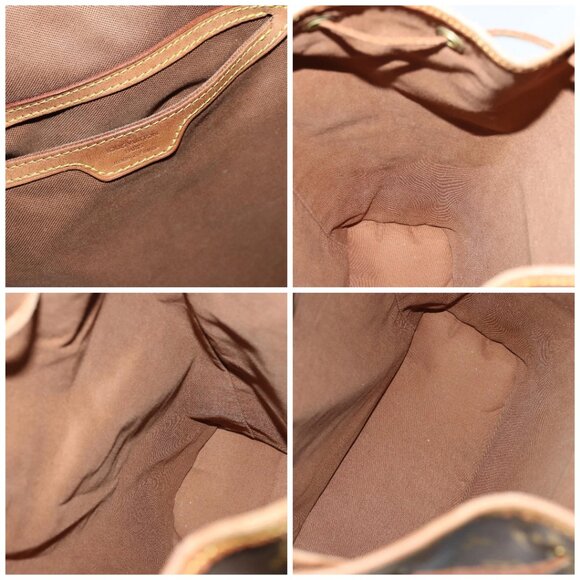 LOUIS VUITTON Monogram Montsouris GM Backpack M51135 LV Auth 145906 - Picture 15 of 16